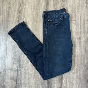 RVCA Men's Dark Blue Jeans